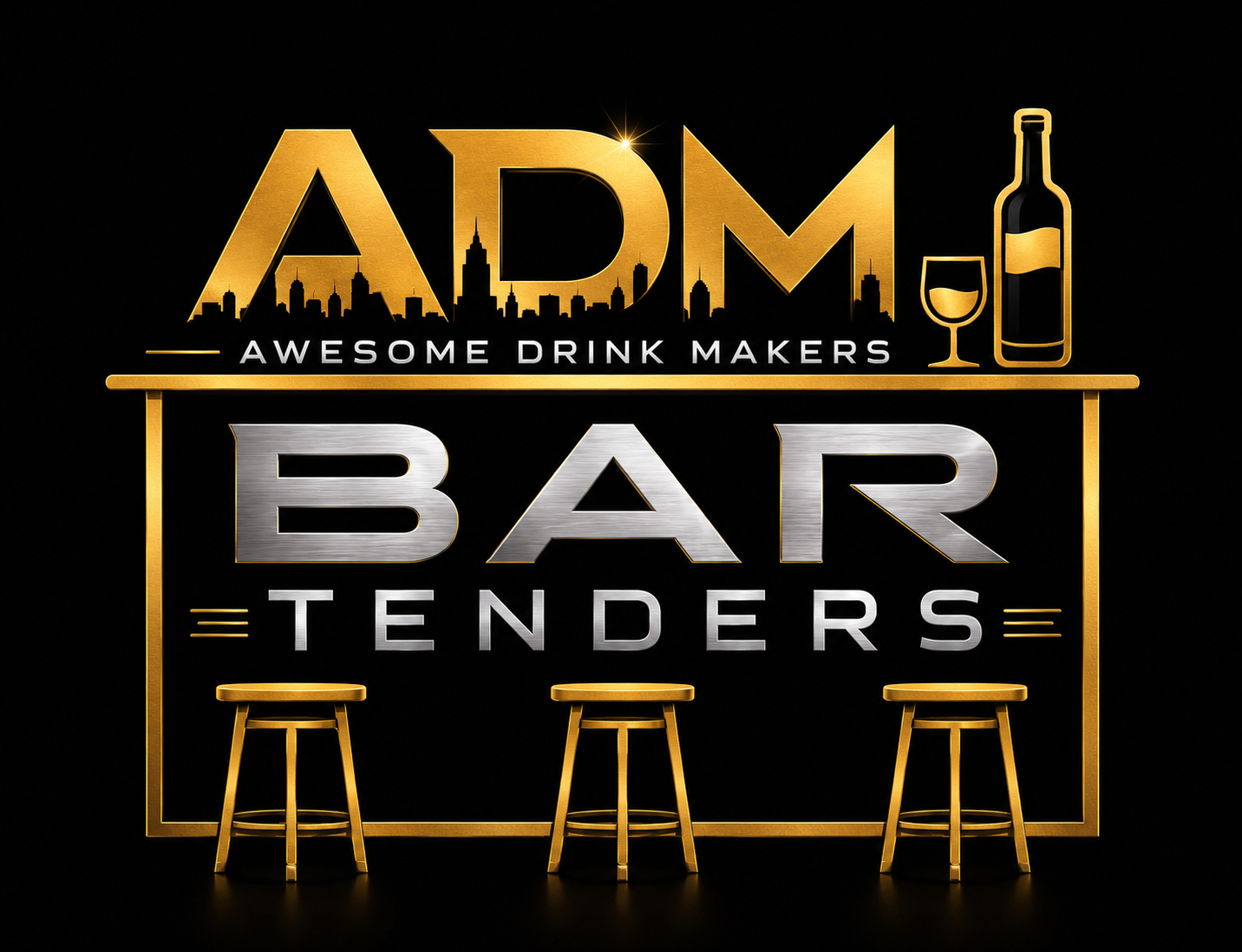 Awesome Drink Makers Logo